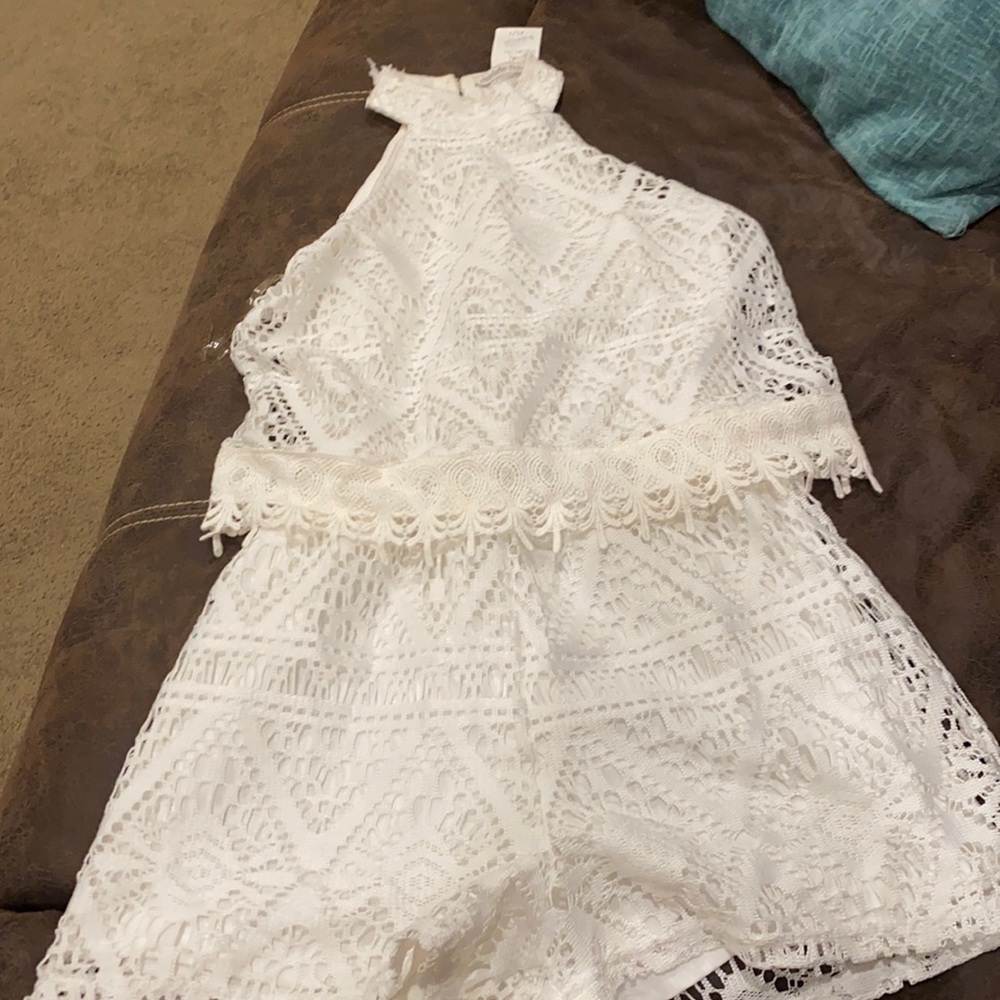 White romper